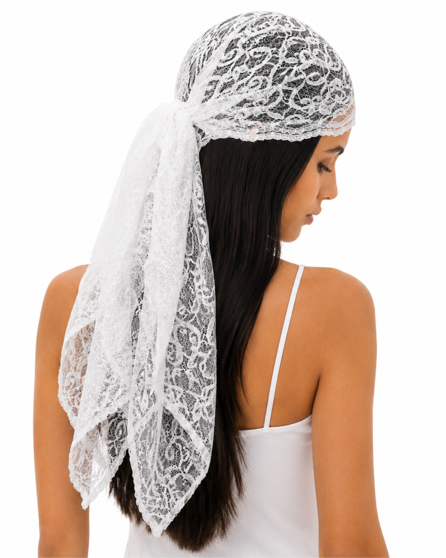 Layal Lace Headscarf (Short)
